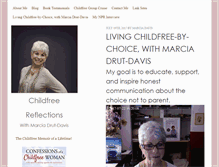 Tablet Screenshot of childfreereflections.com
